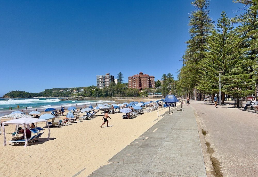 Manly ferry and Shelly Beach